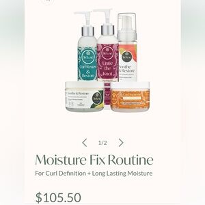 TreLuxe Hair Moisture Fix Routine Set